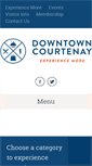 Mobile Screenshot of downtowncourtenay.com